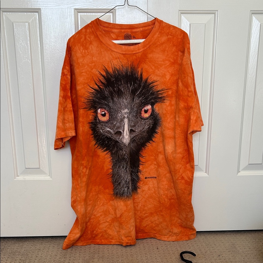 Unisex Orange Emu Shirt